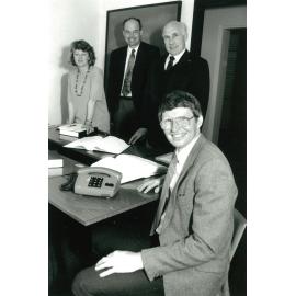 Bruce Christie's oral examination for his PhD, December 1992