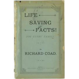 Life saving facts for every family in the colony
