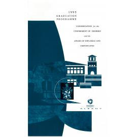 Graduation Programme, 1995-05-05, Auckland