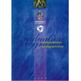 Graduation Programme, 1995-11-24, Palmerston North, Master of Business Administration