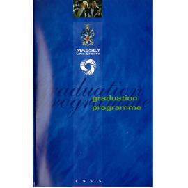 Graduation Programme, 1995-05-17 to 1995-05-19, Palmerston North