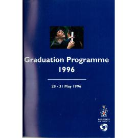 Graduation Programme, 1996-05-28 to 1996-05-31, Palmerston North