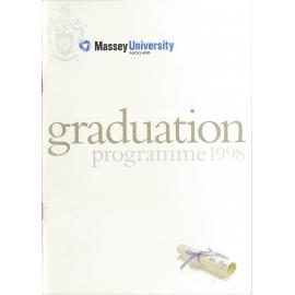 Graduation Programme, 1998-05-07 to 1998-05-08, Auckland