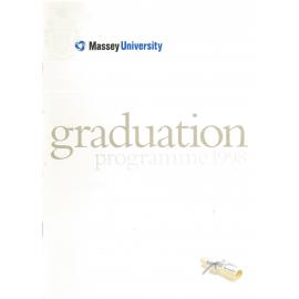 Graduation Programme, 1998-12-04, Palmerston North, Institute for Executive Development