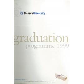 Graduation Programme, 1999-05-11 to 1999-05-14, Palmerston North