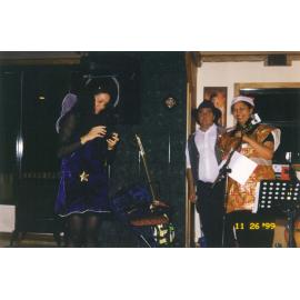 Turitea Library Christmas function, 1999