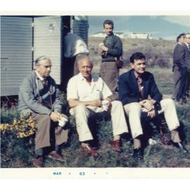 Prof. Mueckenhausen, Dr. Glentworth, Pierce Ryan, Dr. Becker 1962