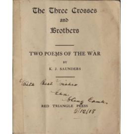 The three crosses and brothers: two poems of the war