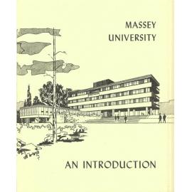 Information Series No 18, Massey University - An Introduction, 1978