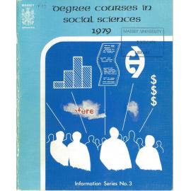 Information Series No 3, Degree Courses in Social Sciences, 1979