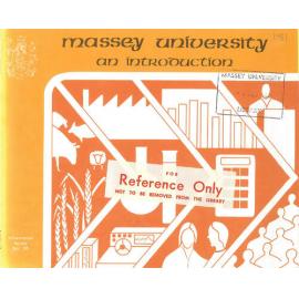 Information Series No 18, Massey University - An Introduction, 1981