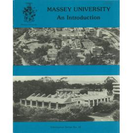 Information Series No 18, Massey University - An Introduction, 1985