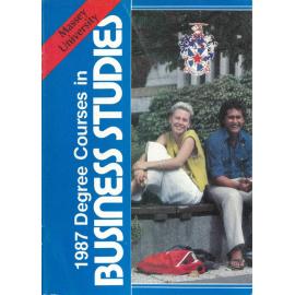 Information Series No 5, Degree Courses in Business Studies, 1987