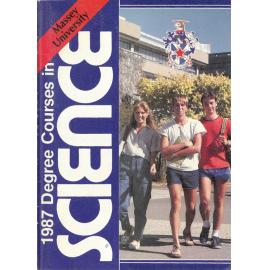 Information Series No 7, Degree Courses in Science, 1987