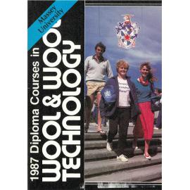 Information Series No 13, Diploma Courses in Wool and Wool Technology, 1987
