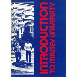 Information Series No 18, Introduction to Massey University, 1987