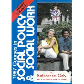 Information Series No 25, Courses in Social Policy and Social Work, 1987