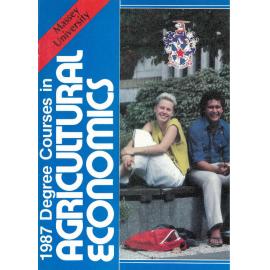 Information Series No 26, Degree Courses in Agricultural Economics, 1987
