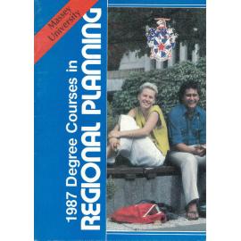 Information Series No 27, Degree Courses in Regional Planning, 1987
