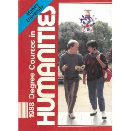 Information Series No 2, Degree Courses in Humanities, 1988