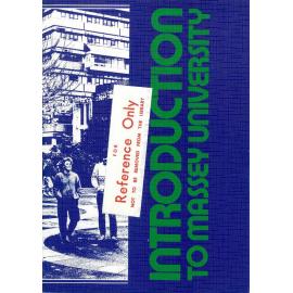 Information Series No 18, Introduction to Massey University, 1988
