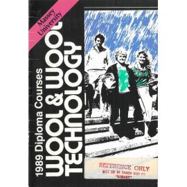 Diploma Courses - Wool and Wool Technology, 1989