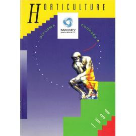 Diploma Courses - Horticulture, 1990