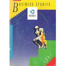 Diploma Courses - Business Studies, 1991