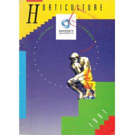 Diploma Courses - Horticulture, 1991