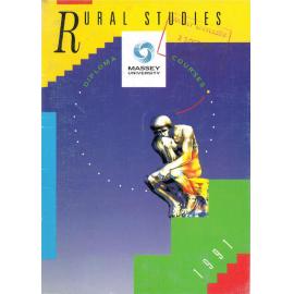 Diploma Courses - Rural Studies, 1991