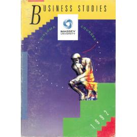 Diploma Courses - Business Studies, 1992