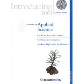 Introducing Bachelor of Applied Science, 2001