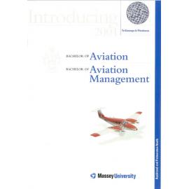Introducing Bachelor of Aviation and Bachelor of Aviation Management, 2001
