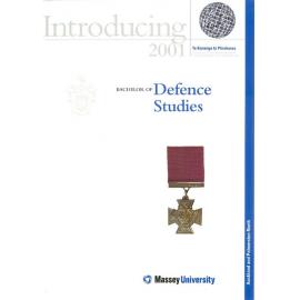 Introducing Bachelor of Defence Studies, 2001
