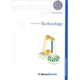 Introducing Bachelor of Technology, 2001