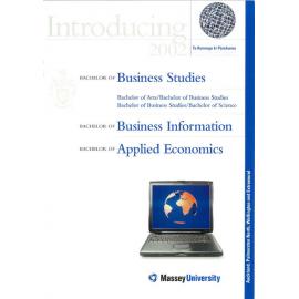 Introducing Bachelor of Business Studies, Bachelor of Business Information, Bachelor of Applied Economics, 2002