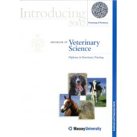 Introducing Bachelor of Veterinary Science, 2002