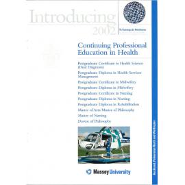 Introducing Continuing Professional Education in Health, 2002