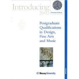 Introducing Postgraduate Qualifications in Design, Fine Arts and Music, 2002