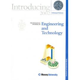 Introducing Professional Degrees in Engineering and Technology, 2002