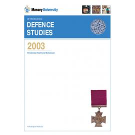 Introducing Defence Studies, 2003