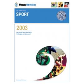 Introducing Sport, 2003