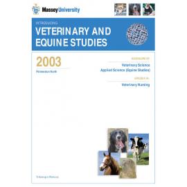 Introducing Veterinary and Equine Studies, 2003