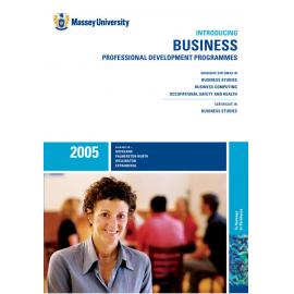 Introducing Business Professional Development Programmes, 2005