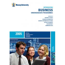 Introducing Business Undergraduate Programmes, 2005
