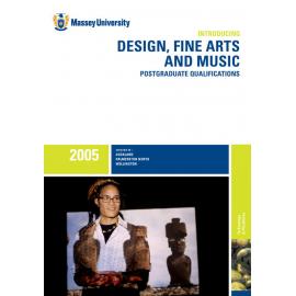 Introducing Design, Fine Arts and Music Postgraduate Qualifications, 2005