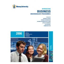 Introducing Business Undergraduate Programmes, 2006
