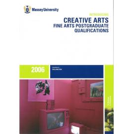 Introducing Creative Arts [Fine Arts, Postgraduate Qualifications], 2006