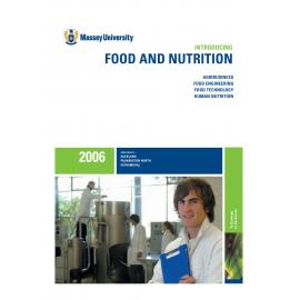 Introducing Food and Nutrition, 2006