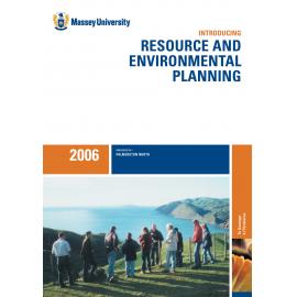 Introducing Resource and Environmental Planning, 2006